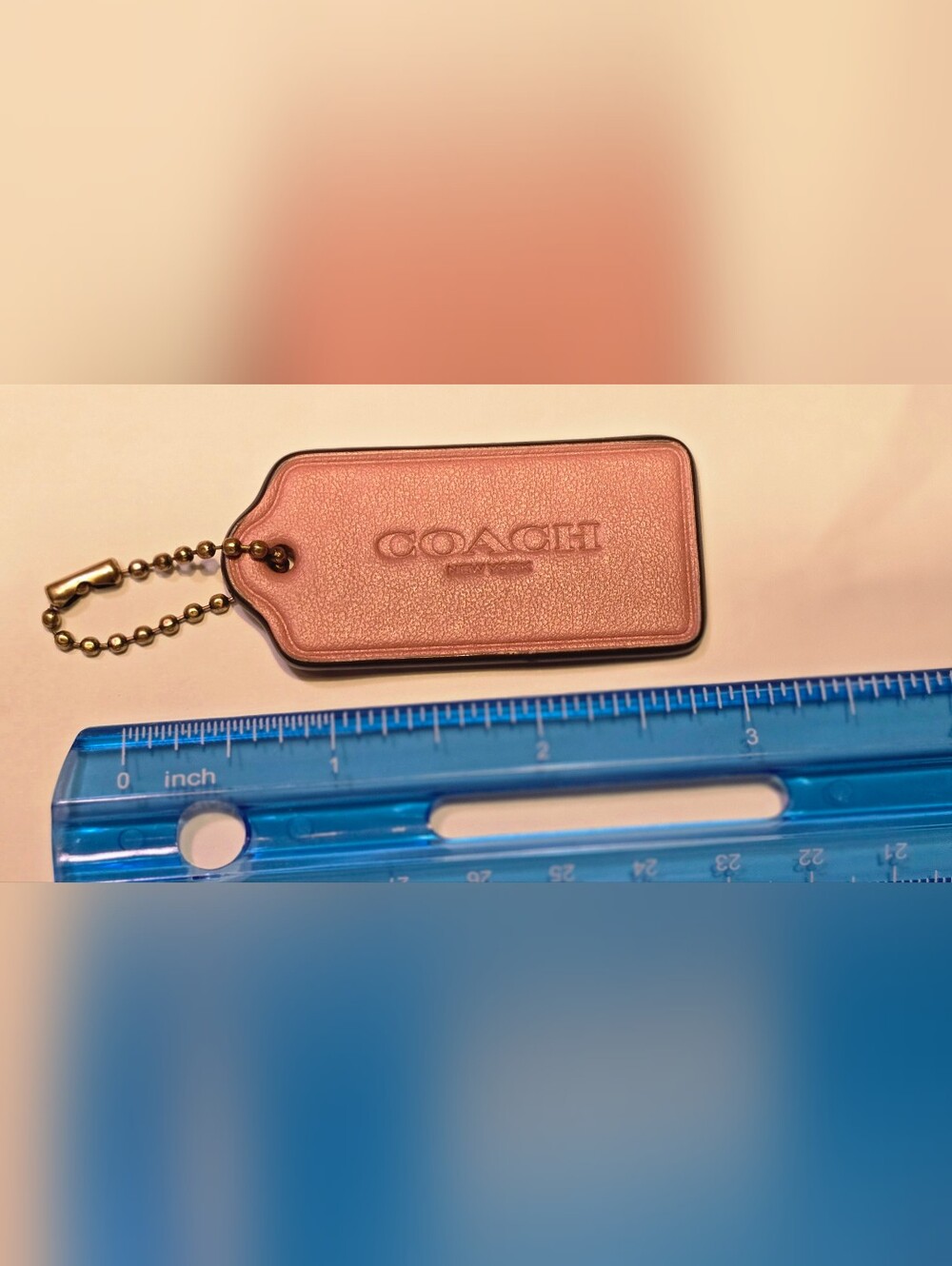 Coach Keychain